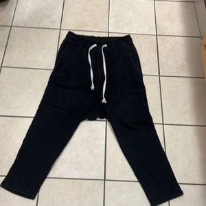 Saints of Sin extreme drop crotch heavyweight French Terry pigment died pant